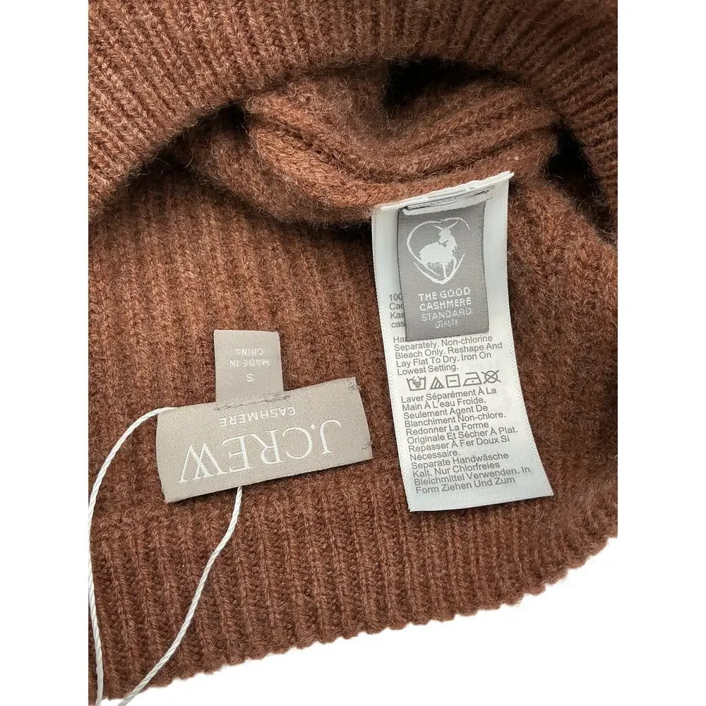 J.Crew Cashmere Brown Crewneck Size S Sweater